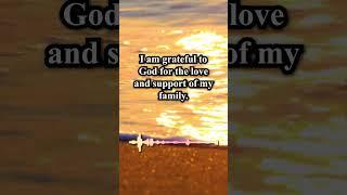 I AM Grateful to GOD | Thank You God Miracle Morning Affirmations | Morning Gratitude Affirmations
