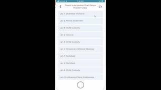 Interpreter Training Mobile App