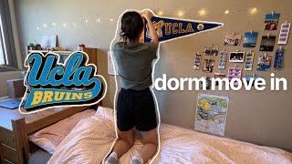 UCLA COLLEGE DORM MOVE IN VLOG & MINI DORM TOUR 