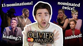 the biggest shocks from the OLIVIER nominations | a recap of the 2025 Olivier Award nominations