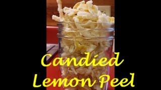 Candied Lemon Peel