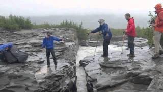 Valley Jump - Valley of 10,000 Smokes, Alaska