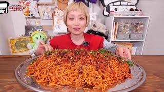 【俄罗斯佐藤】就说看起来辣不辣吧。12人份火鸡面风味炒面堂堂出现【231110】
