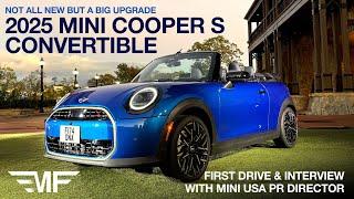 2025 MINI Cooper S Convertible - First Drive & Interview with MINI USA PR Director