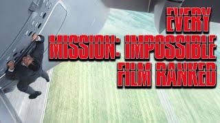 Ranking and Reviewing EVERY Mission: Impossible Film | Back Lot Banter