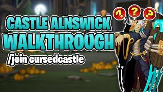 Castle Alnswick Quest Walkthrough /join cursedcastle - AQW