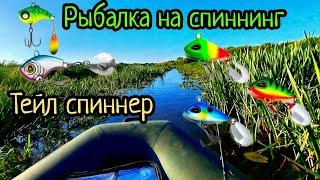 Спиннинг в Сентябре Рыба АТАКУЕТ Простая рыбалка с лодки Ловля щуки в затоне! Злые поклевки зубастой