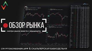 Обзор рынка криптовалют вместе с Крипто Скринером и Скальперской Бабкодельней! 18 Сентября 2024г.