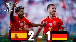 ESPAÑA vs ALEMANIA 2-1 |  ALEMANIA ELIMINADA- EUROCOPA 2024