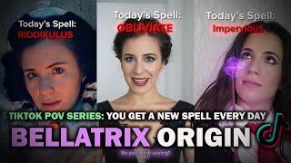 Bellatrix Origin Series TikTok POV Series: BELLATRIX ORIGIN STORY | Eliana Ghen