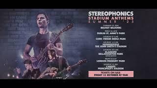 Stereophonics - Stadium Anthems Summer 25 Tour