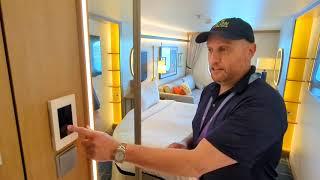 Royal Caribbean ICON of the Seas Oceanview Cabin Tour 4260 Cat N1 Jan 2024