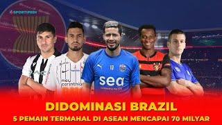 5 Pemain Sepak Bola Termahal Asean, Didominasi Dari Brazil Pemain Lokal Hanya dari Thailand