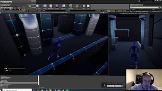 Unreal - Replicate/Network Dodgeroll rootmotion and animation montage
