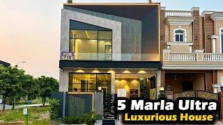 5 Marla Ultra Modern Design House In DHA 9 Town Lahore @AlAliGroup