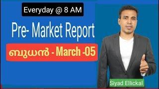 Pre Market News | Stock Market News Malayalam | Bizmate Trading