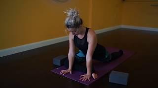 Working Towards Yoga Splits