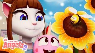  Un-BEE-lievable Balcony Garden!  My Talking Angela 2 Update Trailer