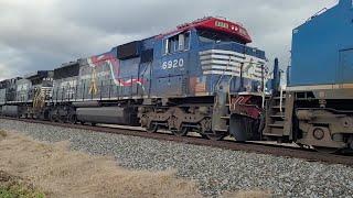 The NS Veterans Unit And Conrail Heritage On 12R At Rench Road And Shawley Drive