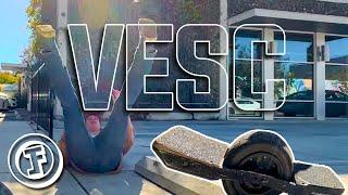 (RAW RUN) Onewheel VESC conversion // FOLLOW ME with Jeff McCosker