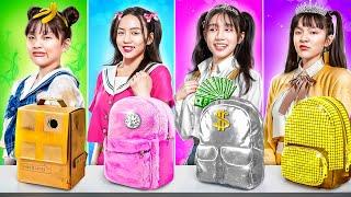 Poor Vs Rich Vs Giga Rich Vs Normal Student! Types Of Students At School