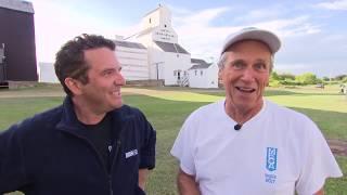 Rick Paints a Grain Elevator