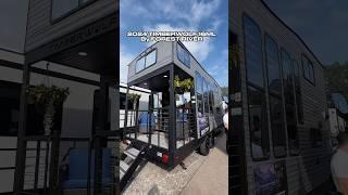 WORLD DEBUT AMAZING tiny home on wheels! 2024 Forest River Timberwolf 16ML 