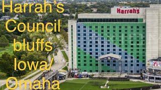 Should You Stay At Harrah's Council Bluffs Iowa? Hotel Room Tour.