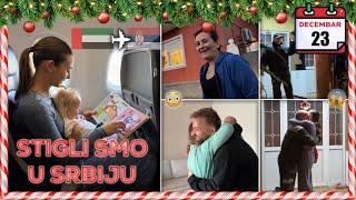 VLOGMAS dan 23- STIGLI SMO U SRBIJU *iznenadili smo roditelje* ️