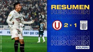 Resumen l Universitario 2-1 Alianza Lima