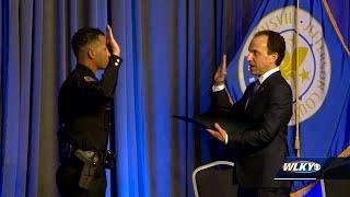 Paul Humphrey sworn in as new LMPD chief in history-making promotion ceremony