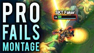 Best of Pro Players Fails | League of FAILS Montage