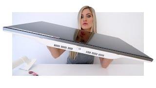 4k Monitor Unboxing! | iJustine
