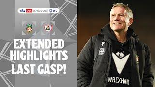 LAST GASP! | Wrexham v Barnsley extended highlights