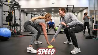 Victoria Azarenka Tennis Fitness Training for Explosive