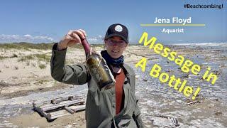 #Beachcombing - Message in a Bottle