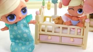 Surprise Dolls + Sisters Brush Teeth for School Morning