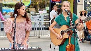 The Beatles - Ob-La-Di, Ob-La-Da | Mom Daughter Duet | Ella & Karolina Protsenko