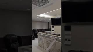 한의원 내부 맞아?? 럭셔리하고 고급스러운 우림본한의원 대기실 물치실 데스크 전경 #한의원 #안마의자 #수치료기