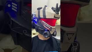 Created a unique helmet design together with CyberCraft!