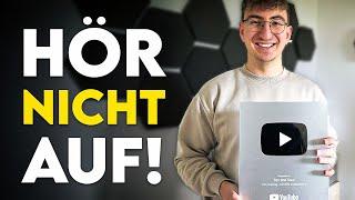 NIE WIEDER die Motivation für YouTube verlieren