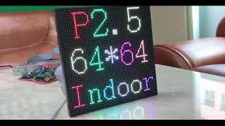 64x64 Pxiels P2.5 LED Display Module LED Display