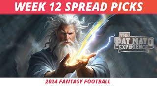 2024 NFL Week 12 Spread Picks, Jets fire GM | NFL Predictions | Cust Corner: Sports Bars, Moon Food