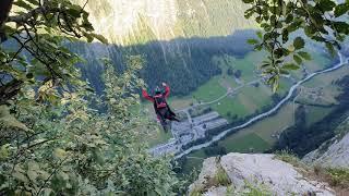 Lauterbrunnen High Ultimate jump