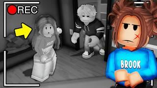 I Caught My SISTER Sneaking a BOY Into Our HOUSE In Roblox Snapchat!