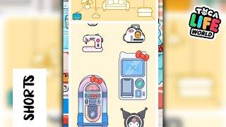 The New HELLO KITTY Furniture Pack in OUT! Toca Boca Life World New Update #shorts #tocagirlz