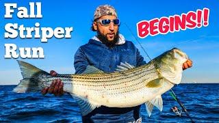 Striped Bass Run Begins | Captain Joey Leggio