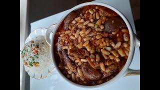 How to cook white beans and rice with vegies#beans recipe#Cameroonian style.