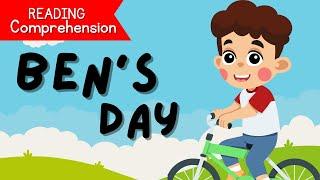 Comprehension for Kids | Ben’s Daily Routine | Educational Video | English for Kids!