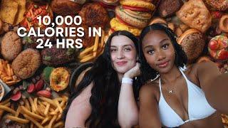 Eating 10,000 calories in 24 hours